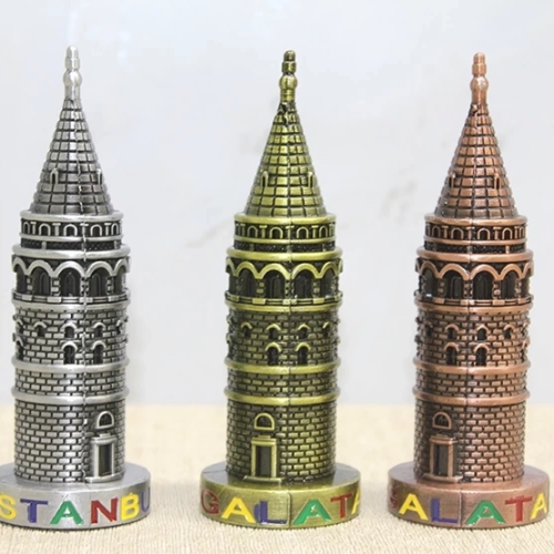 Metal Galata Kulesi Alk4317