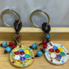 Metal Lotus Tılsımlı Şans Anahtarlık Alk4460