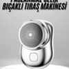 Mini Sıfır Sakal Yanak Tıraş Makinesi USB Şarjlı Sıfır Sakal Taşınabilir Korumalı