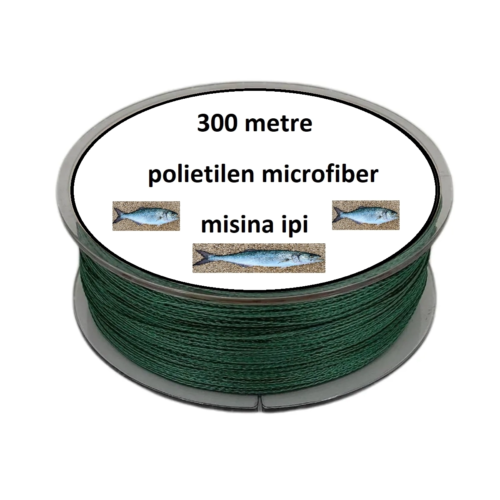 Misina 300m Polietilen Microfiber 2.0 Ip Misina Yeşil
