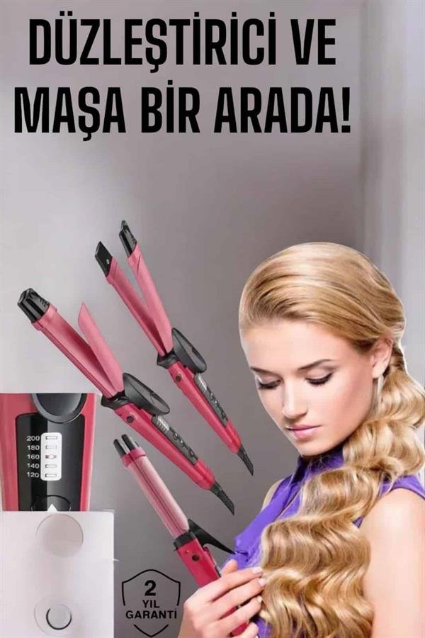 Najmaddin.com 2 1005 Saç Şekillendirici Düzleştirici Ve Maşa Isı Ayarlı najmaddin.com aynı zamanda minimum 120 derece ısı sunarak ince telli ve hassas saçlara da uygun hale gelir. İster düzleştirici ister maşa olarak kullanabileceğiniz bu çok yönlü cihaz