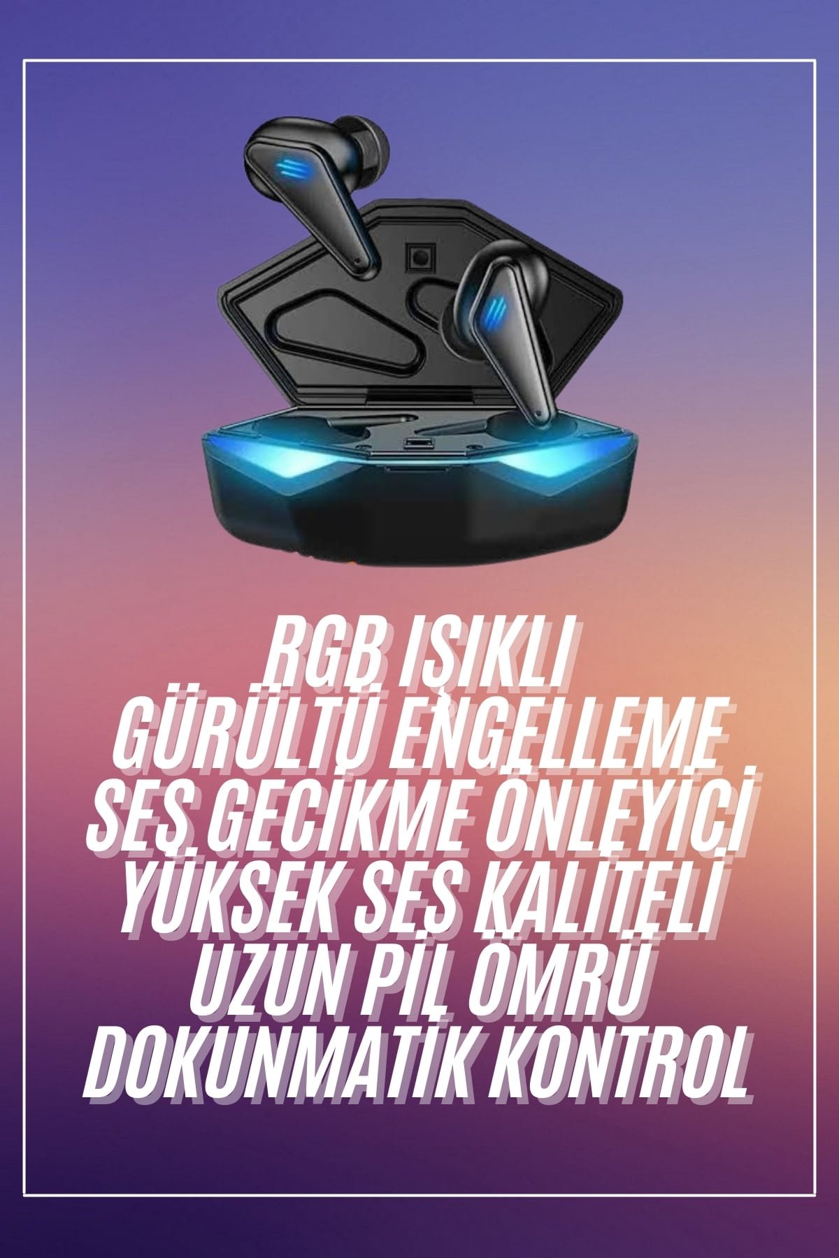 Najmaddin.com 2 1422 700x1050 Oyuncu Kulaklığı Mikrofonlu Kablosuz Gaming Kulaklık Powerban Yüksek Ses Kaliteli najmaddin.com sunduğu yüksek ses kalitesi ve gelişmiş teknolojisi ile oyunseverlere profesyonel bir deneyim sunar. 65ms düşük gecikme süresi sayesinde