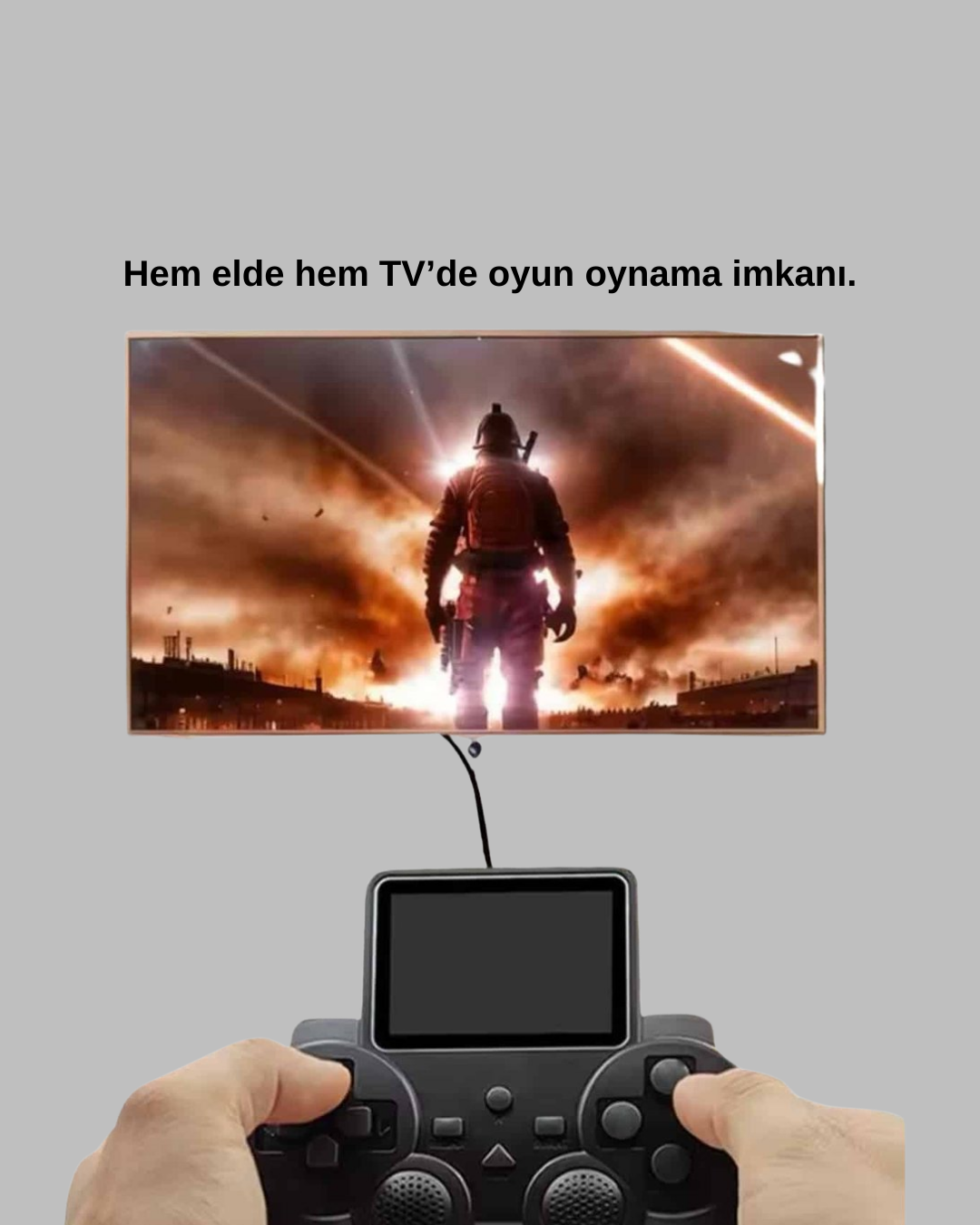 Najmaddin.com 2 1520 700x875 S10 Gamepad HDMI TV Bağlantılı 520 Klasik Retro Oyun 2025 Seri Orijinal najmaddin.com uzun süreli kullanımlarda bile rahatlık sağlar. Dahili lityum bataryası ile saatlerce kesintisiz oyun oynayabilirsiniz. Hafif ve taşınabilir tasarımı sayesinde istediğiniz yere kolayca götürebilirsiniz. S10 Gamepad