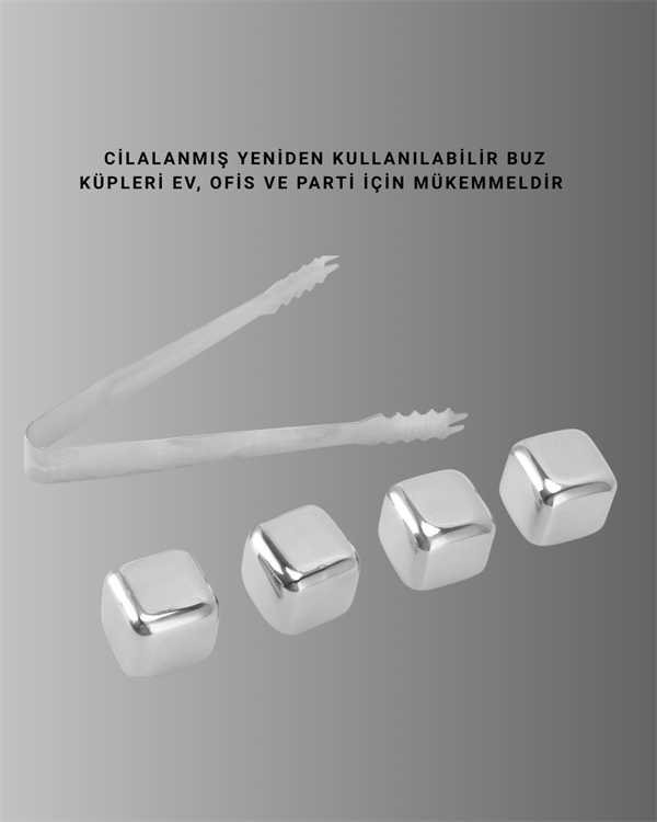 Najmaddin.com 2 1882 Hızlı Soğutma Özellikli Paslanmaz Metal Buz Küpü Takımı najmaddin.com dayanıklı ve uzun ömürlüdür.Ürünle birlikte gelen kullanışlı buz klipsi sayesinde küpleri el değmeden kolayca kullanabilirsiniz. Temizlenmesi kolaydır
