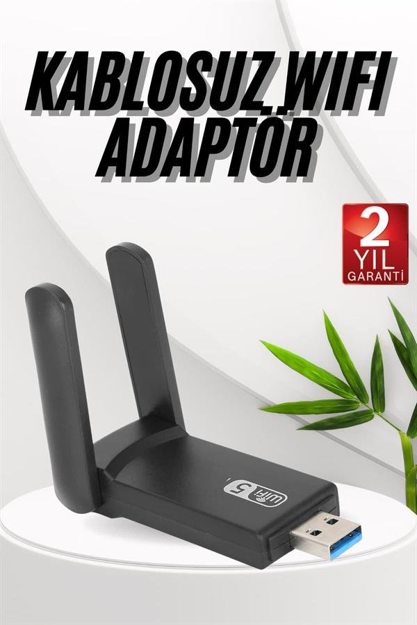 Najmaddin.com 2 1968 Wifi Adaptörü Bt5.0 Wifi 2'si Bir Arada Çift Bantlı Çift Anten najmaddin.com yüksek hızda veri aktarımı sağlar ve internete kesintisiz erişim imkanı tanır. Özellikle yüksek bant genişliği gerektiren uygulamalarda performans kaybı yaşanmadan çalışmanızı destekler.Bluetooth özelliği bulunmayan bu cihaz