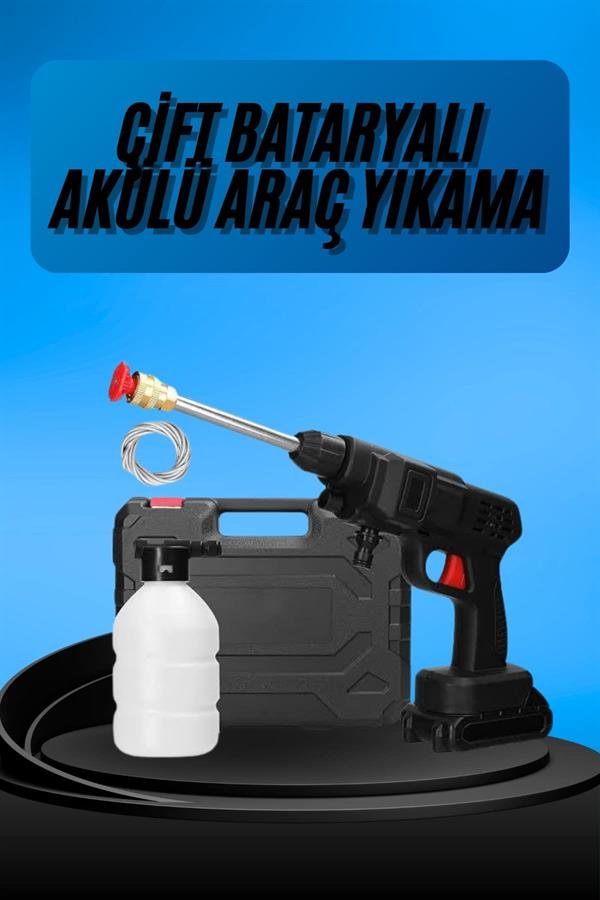 Najmaddin.com 2 2069 Akülü Oto Araç Yıkama Yüksek Basınçlı Araba Yıkama Makinesi Şarjlı najmaddin.com evde ve dış mekanlarda temizlik ihtiyaçlarınızı hızlı ve verimli bir şekilde karşılamak için ideal bir çözümdür. 21V XR Li-Ion bataryası