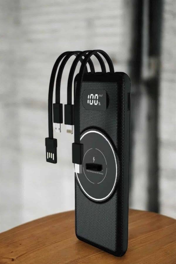 Najmaddin.com 2 2097 Hızlı Şarj Dijital Göstergeli Powerbankli Çoklu Şarj Özelliği najmaddin.com uyumlu cihazlarınızı kablo karmaşası olmadan kolayca şarj edebilirsiniz. Aynı zamanda USB Micro