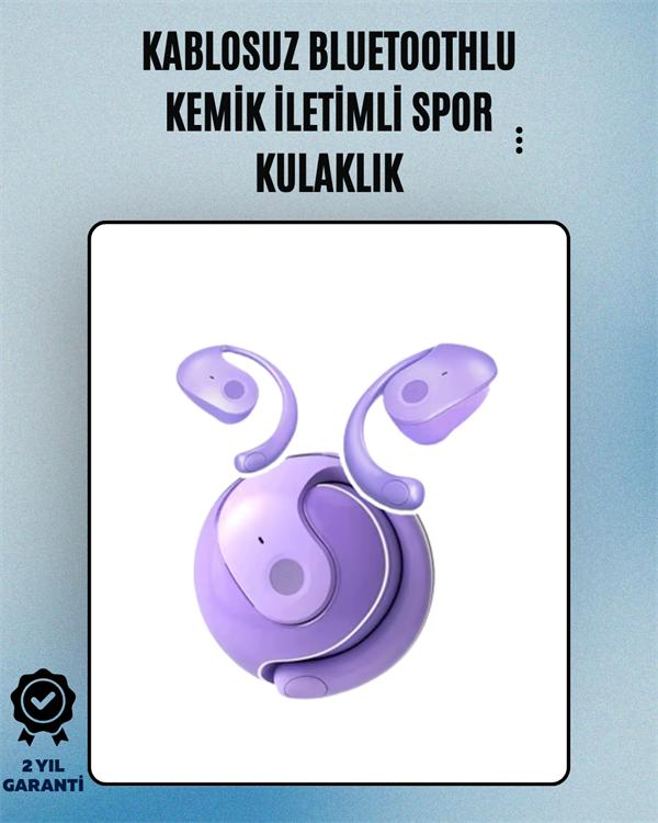 Najmaddin.com 2 2300 S05 Kablosuz Bluetooth 5.3 Kemik İletimli Spor Kulaklık – IPX4 Suya Dayanıklı 6 Saat Pil Ömrü najmaddin.com kullanıcı deneyimini pratik hale getirirken zaman kazandırır. Bluetooth 5.3 teknolojisi sayesinde bağlantı kesintisiz