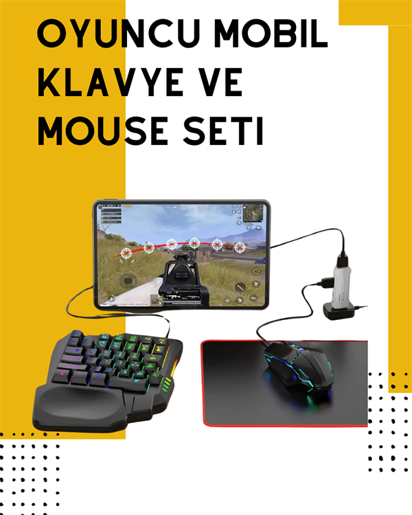 Najmaddin.com 2 2320 Tak-Çalıştır Mobil Oyun Ekipmanları Seti – Klavye Mouse Dahil najmaddin.com tatilde... Nerede olursan ol