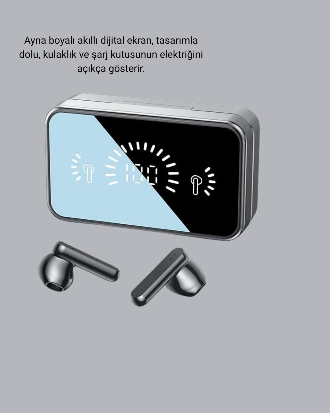 Najmaddin.com 2 2431 700x875 3500 mAh Şarj Kutulu Bluetooth 5.1 Kablosuz Kulaklık – Dokunmatik Suya Dayanıklı najmaddin.com HiFi ses kalitesiyle müzik keyfini zirveye taşır. BT5.1 teknolojisiyle kararlı bağlantı