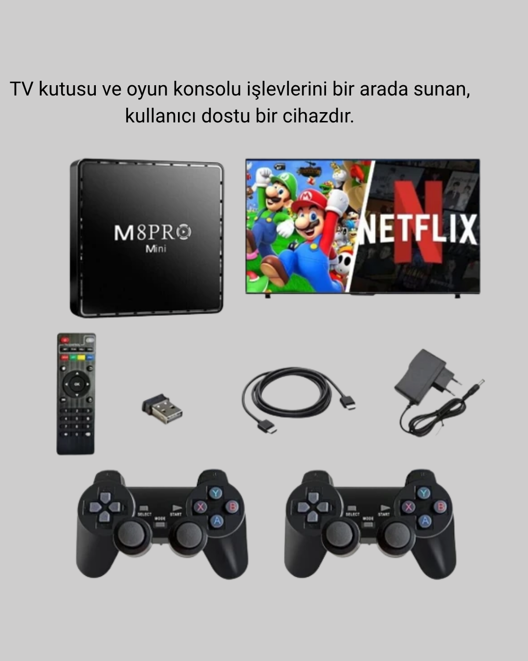 Najmaddin.com 2 2557 700x875 M8Pro Mini 2 10K Android TV Box – Oyun Konsolu ve Akıllı Medya Merkezi najmaddin.com modern kullanıcı arayüzü ve 10K Ultra HD çözünürlük desteğiyle hem görsel hem işitsel açıdan kusursuz bir deneyim sunar.64 GB depolama alanı