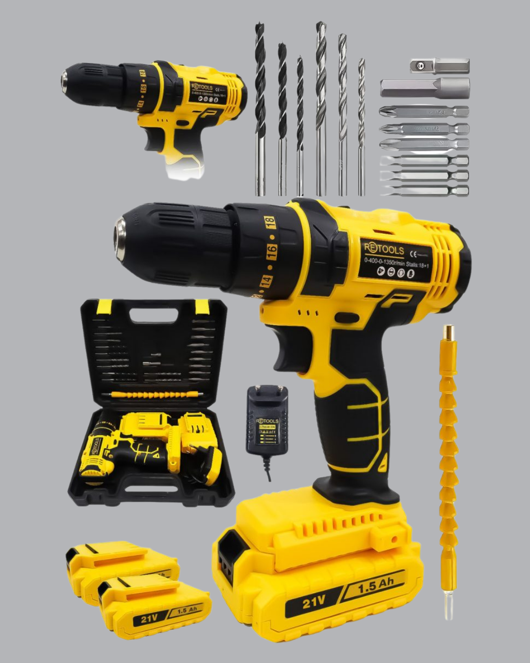 Najmaddin.com 2 2773 700x875 Ergonomik Tasarımlı 12V Matkap | 2 Vitesli LED Aydınlatmalı ve Dayanıklı najmaddin.com farklı malzemelerde güçlü delme sağlar. Metal yüzeylerde 10 mm