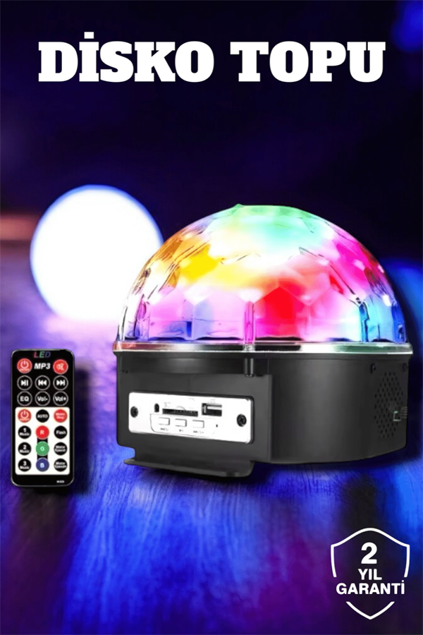 Najmaddin.com 2 28 Bluetooth ve Uzaktan Kumandalı Çok Renkli Masaüstü Disko Topu najmaddin.com ışık efektlerini anında özelleştirin ve DJ ruhunuzu konuşturun.• Hafif ve Portatif: İster evde ister dışarıda