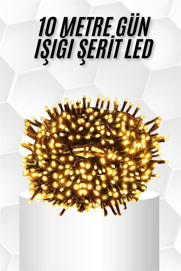 Najmaddin.com 2 435 10 Metre Led Işık Gün Işığı Her Ortama Uygun Ampüllü najmaddin.com dekorasyonunuza zarif bir dokunuş katar. Yumuşak ve sıcak gün ışığı rengi