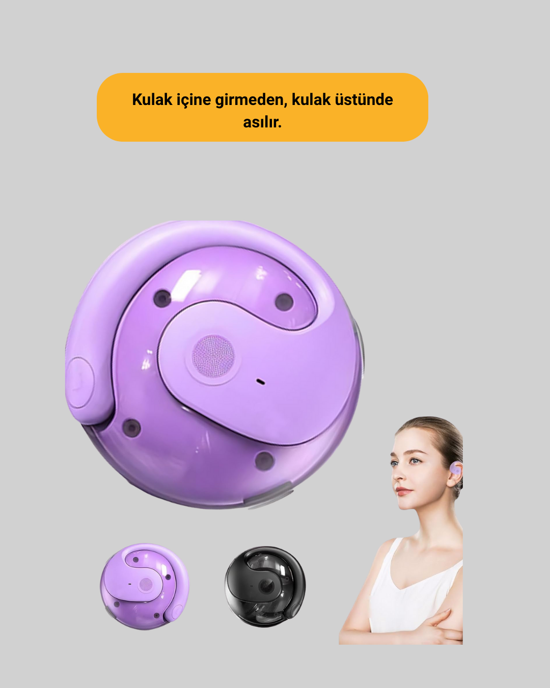Najmaddin.com 2 459 700x875 S05 Kablosuz Kulaklık – Küçük Kulak Yapılarına Uygun Kayma Yapmayan Tasarım najmaddin.com yürürken ya da bisiklet sürerken dış dünyayla olan bağlantınız kopmaz; müziği hissederken güvenliğinizi de korumuş olursunuz.Kulak içi tasarımın yanı sıra farklı boyutlardaki silikon uçlarla gelen S05