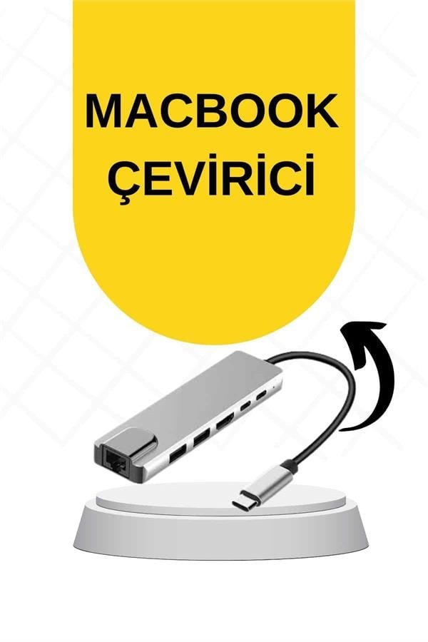 Najmaddin.com 2 568 Macbook Pro/air Uyumlu USB Type-C 8 In 1 Hub Dönüştürücü Çevirici Çoklayıcı USB Hdmı Micro Sd 8 Girişli najmaddin.com farklı cihazlar arasında hızlı veri aktarımı yapabilir ve geniş ekran deneyimiyle yüksek çözünürlüklü görüntüler elde edebilirsiniz. Tek bir aksesuar ile telefon