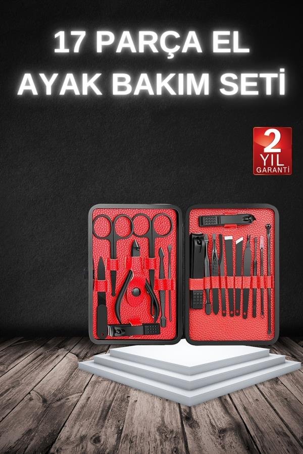 Najmaddin.com 2 599 17 Parça Manikür Seti Taşınabilir Özel Çantalı El ve Ayak Bakımı Tırnak Batığı Temizleme najmaddin.com uzun ömürlüdür ve korozyona karşı koruma sağlar. Yeni nesil siyah kaymaz parlatma teknolojisi
