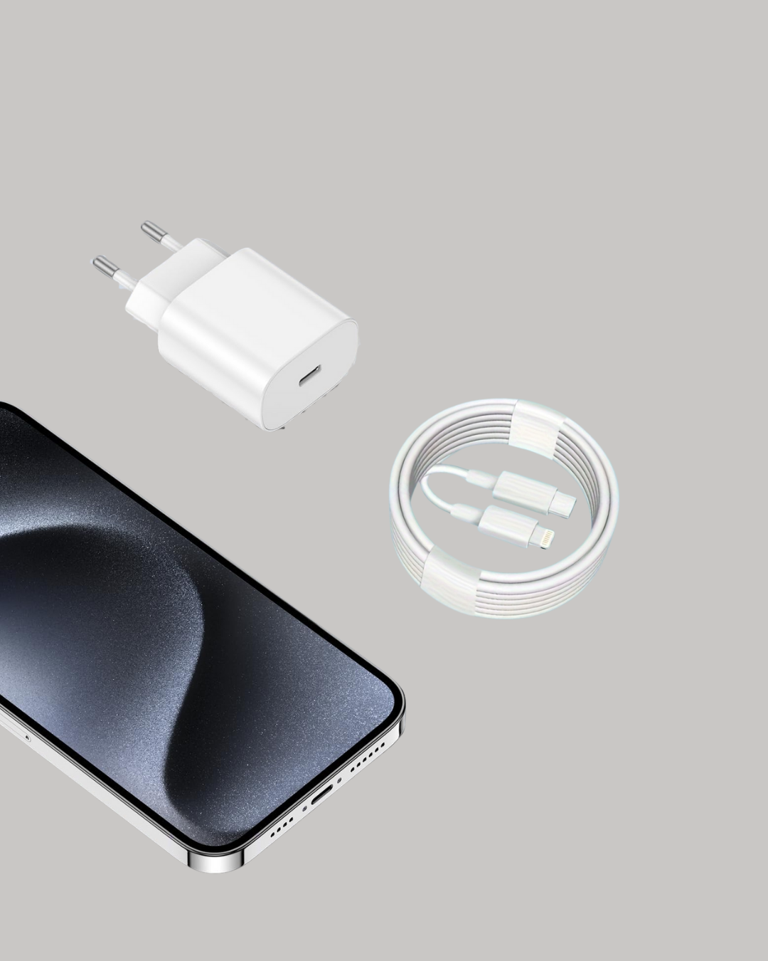 Najmaddin.com 2 622 700x875 iPhone ve iPad Uyumlu 20W Güvenli USB-C Hızlı Şarj Adaptörü najmaddin.com iPhone 15 Pro Max ve önceki tüm iOS modelleriyle tam uyumlu çalışarak hem telefon hem de iPad tabletlerinizde güvenilir bir şarj deneyimi sunar.Yeni nesil hızlı şarj teknolojisi