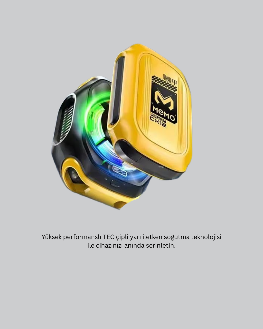 güçlü hava akışı sağlayarak hızlı ısı dağılımı yapar.Ürün