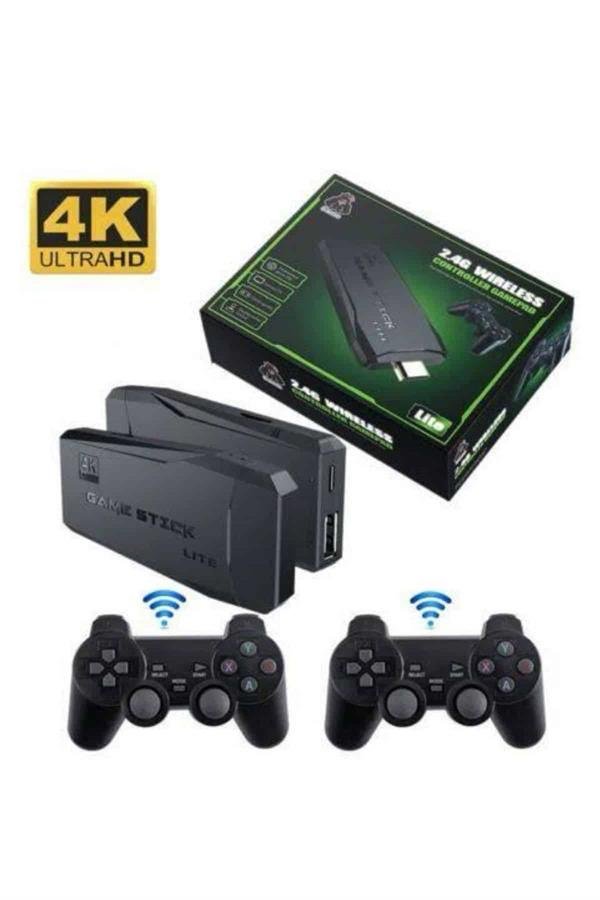 Najmaddin.com 4 126 Retro Oyunlar 4k Game Stick 2.4g Kablosuz Çift Kol 3500 Oyun Atari najmaddin.com Retro Oyunlar 4k Game Stick 2.4g Kablosuz Çift Kol 3500 Oyun Atari - Görsel 3