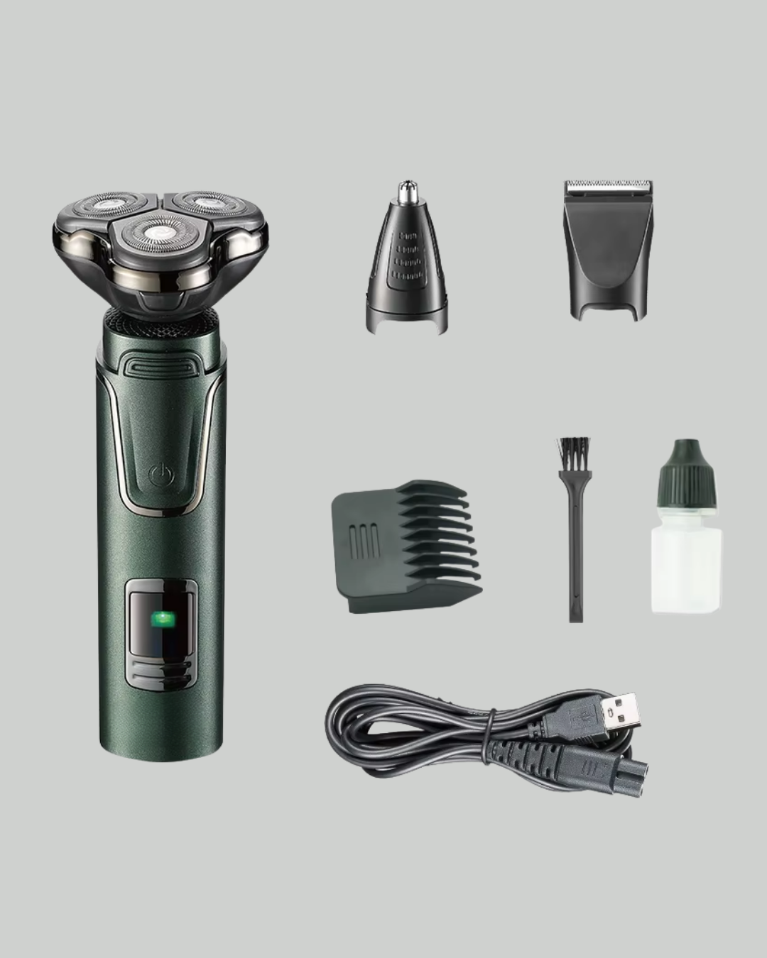 Najmaddin.com 4 1614 700x875 Başlıklı Şarjlı Tıraş ve Bakım Cihazı najmaddin.com kullanım esnasında maksimum hareket özgürlüğü sunar. Özellikle seyahatlerde veya dış mekanlarda kullanım kolaylığı sağlar. Kuru tıraş özelliği sayesinde su ve köpük kullanmadan tıraş olabilirsiniz. Bu da pratikliğin yanı sıra zaman tasarrufu sağlar.Motor gücü ve bıçak yapısı