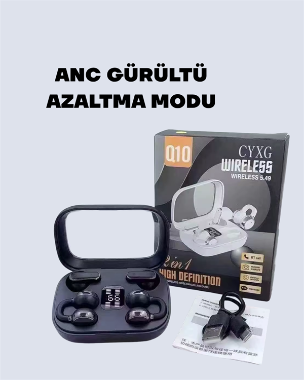 Najmaddin.com 4 2114 Q10 Bluetooth Kulaklık – Hafif Şık Tasarım Güçlü Pil ve Net Çağrı Kalitesi najmaddin.com hem estetik bir görünüm sunar hem de taşınabilirliği artırır. İster spor yaparken ister günlük kullanımda olsun