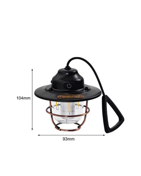 Najmaddin.com 4 2157 4 Fonksiyonlu Dekoratif Kamp Lambası – Tungsten Ampul USB Çıkışlı najmaddin.com karışık mod) farklı aydınlatma ihtiyaçlarınıza çözüm sunar. Aydınlatma tuşuna uzun basarak ışık şiddetini kolayca arttırabilir veya azaltabilirsiniz. Bu da loş ambiyans yaratmak ya da yüksek parlaklıkta aydınlatma yapmak isteyenler için mükemmeldir.Dahili lityum pil