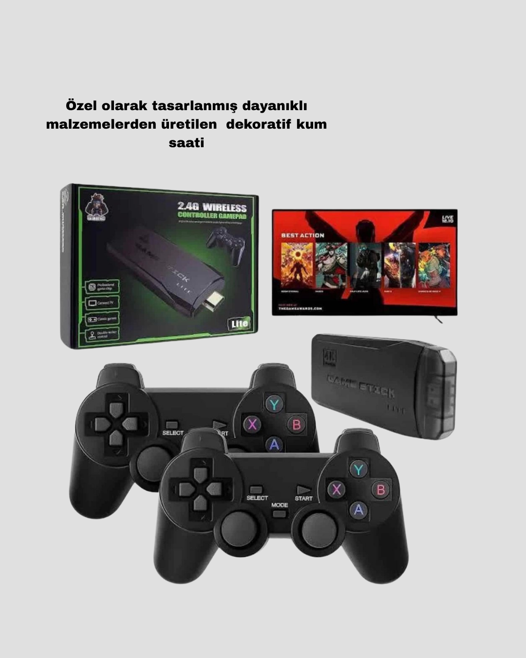 Najmaddin.com 4 2415 700x875 20000 Oyunlu 4K Retro Game Stick – Kablosuz Çift Kollu Atari Konsolu najmaddin.com uzun süreli konforlu kullanım sağlar.
