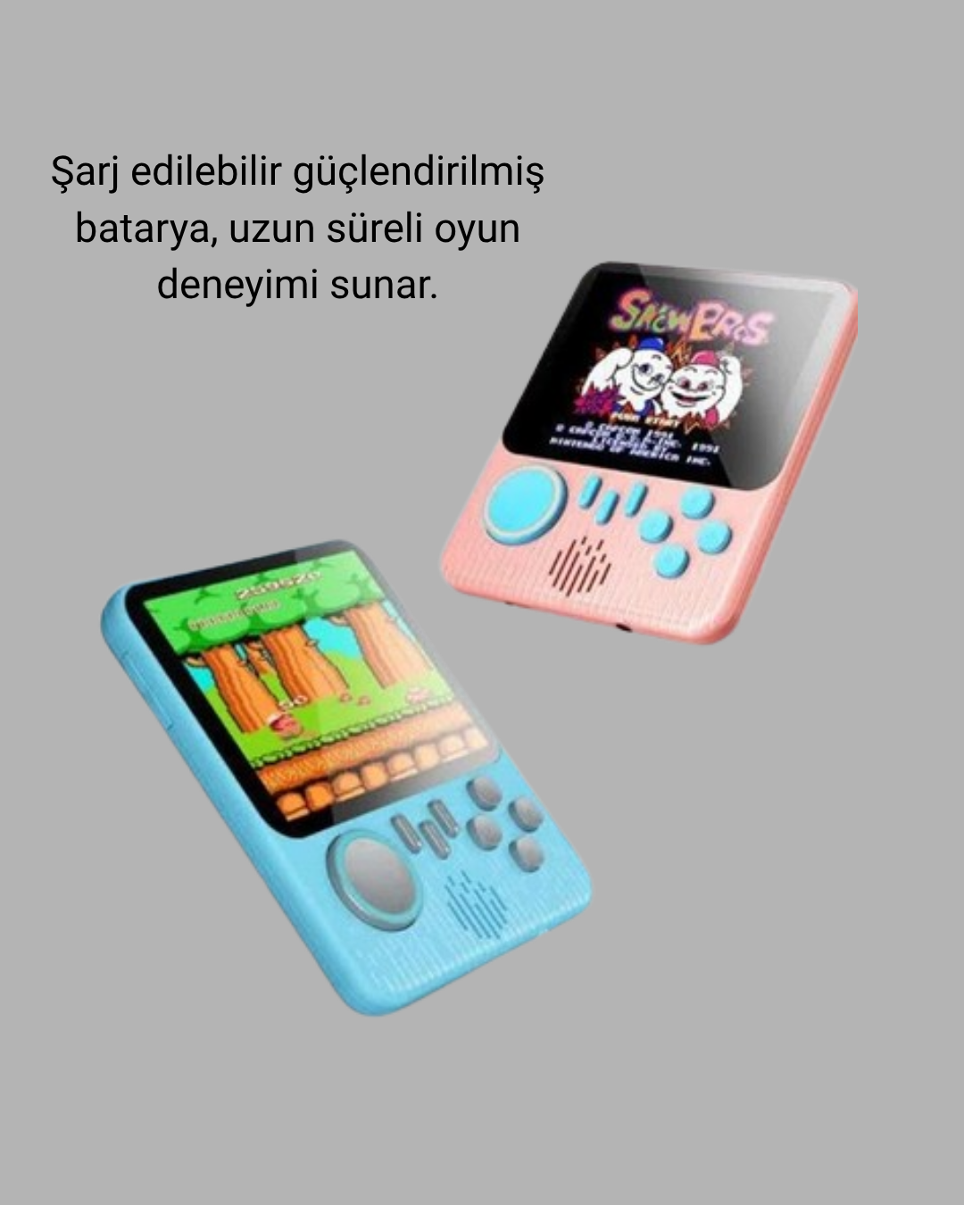 Najmaddin.com 4 2419 700x875 Retro Oyun Konsolu – 3.5 İnç Ekran 666 Klasik Oyun TV Bağlantılı najmaddin.com mikro USB girişiyle kolayca şarj edilebilir.