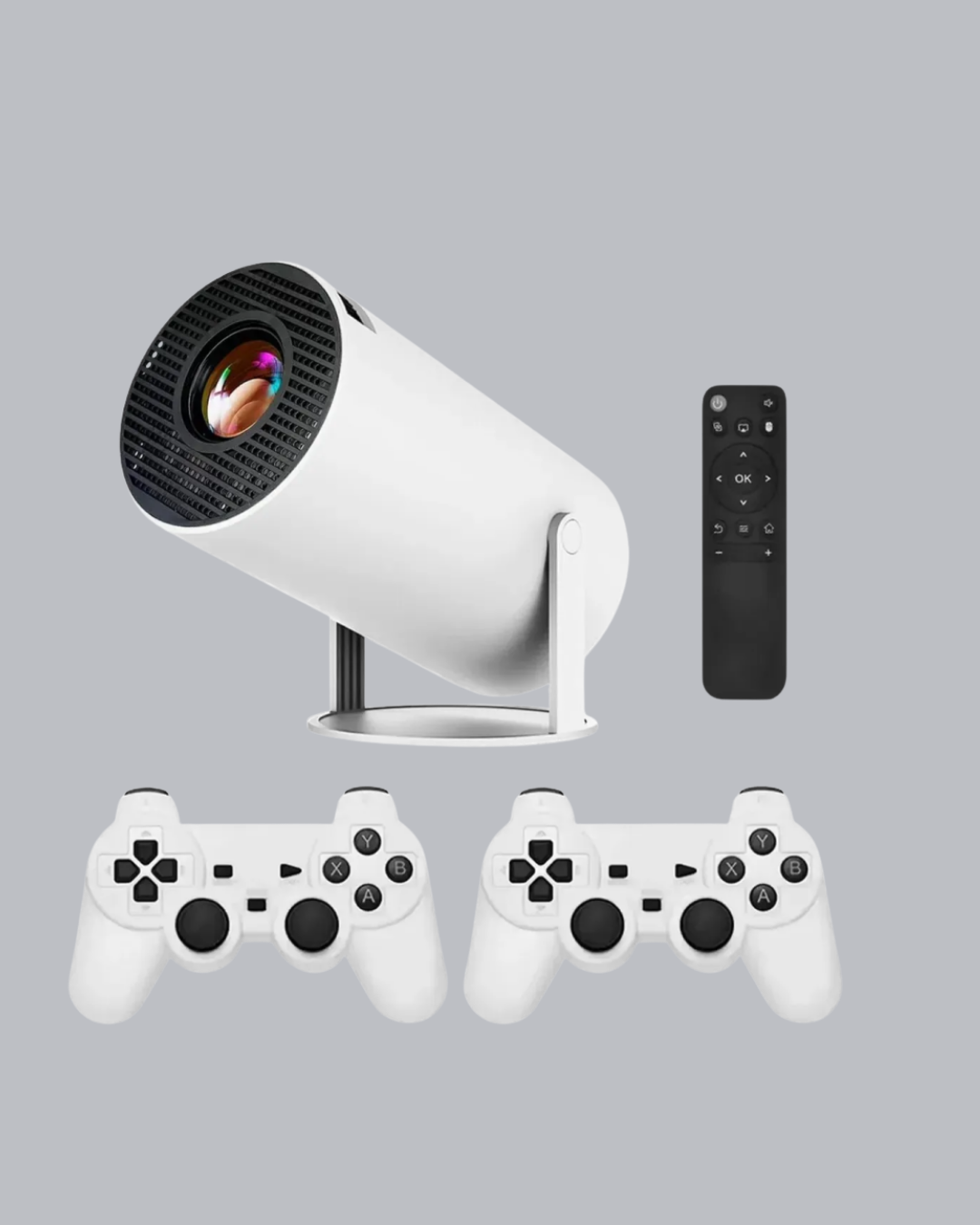 Najmaddin.com 4 2529 700x875 Wi-Fi 6 ve Bluetooth 5.0 Destekli 4K Akıllı Projeksiyon Cihazı najmaddin.com projeksiyon açısını dilediğiniz gibi ayarlamanıza olanak tanır; bu sayede hem duvarda hem perde üzerinde kusursuz bir görüntü elde edersiniz.Oyun tutkunları için özel olarak tasarlanan bu cihaz