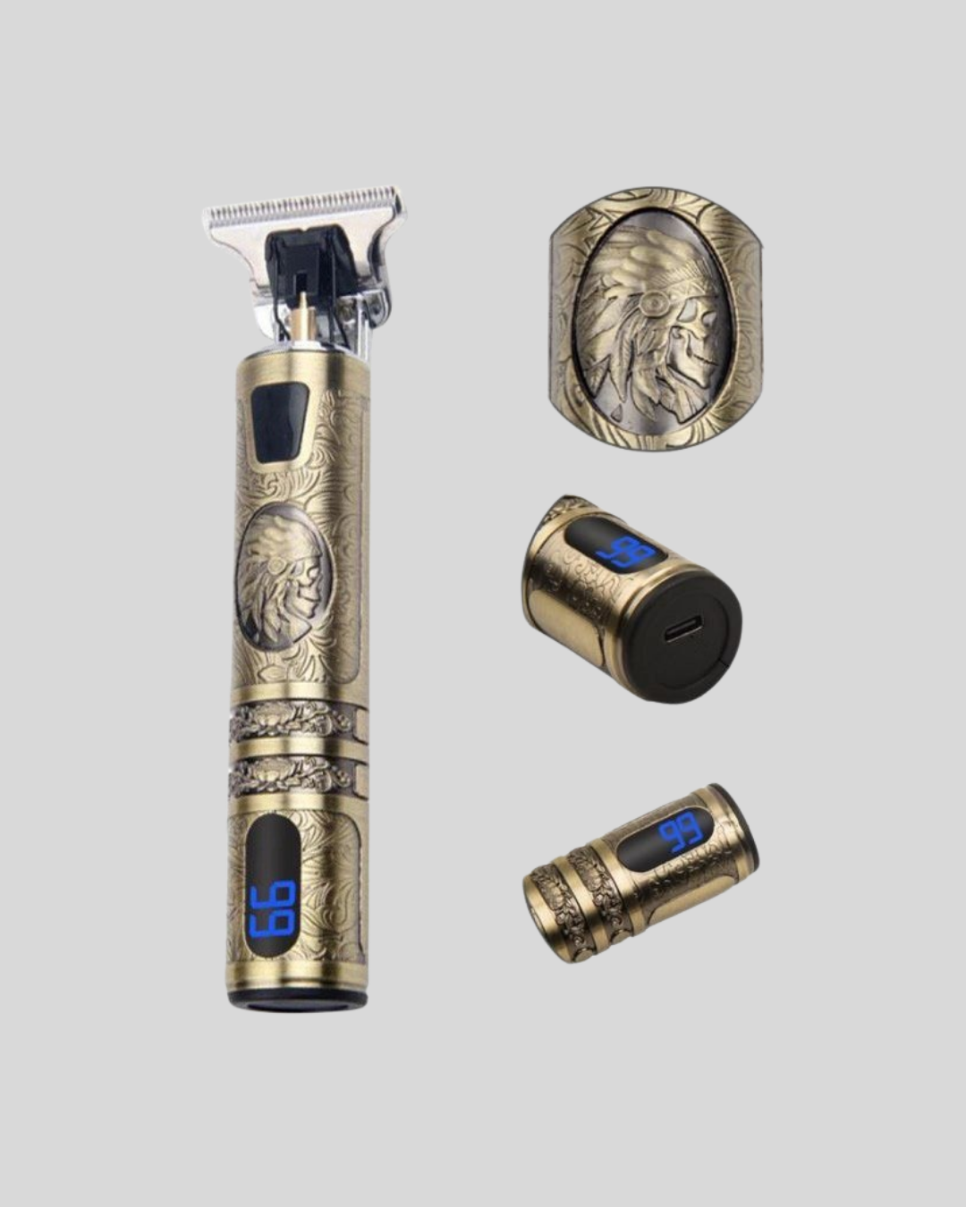 Najmaddin.com 4 2614 700x875 Kablosuz Şarjlı Profesyonel Tıraş Makinesi – 1800 mAh Lityum Pil najmaddin.com istediğiniz her yerde rahatça tıraş olabilirsiniz.Kablosuz tasarımı