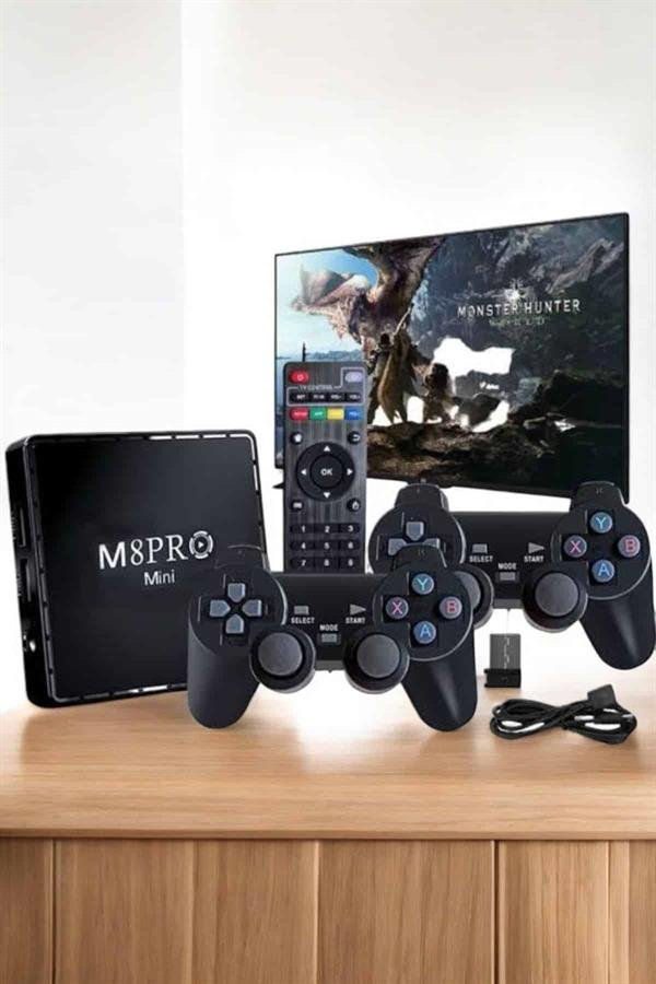 Najmaddin.com 4 505 TV Game Box Netflix Youtube 1000 Oyunlu Android Oyun Konsolu Kumandalı najmaddin.com oyun oynama ve multimedya deneyimlerinizi yeni bir boyuta taşımak için bu cihaz tam size göre!Bu eşsiz cihaz