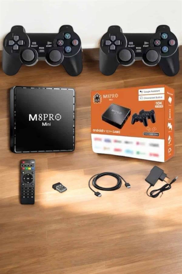 Najmaddin.com 4 506 TV Box Çift Oyun Kollu 10000 Oyunlu Atari najmaddin.com hem multimedya hem de oyun dünyasını yeni bir boyuta taşıyor. Gelişmiş 10K Ultra HD çözünürlük desteği