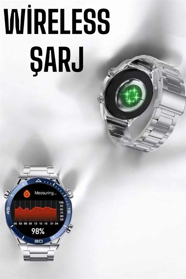 Najmaddin.com 4 544 Akıllı Saat Yeni Nesil 2024 Model Metal Kordonlu Bluetooth Bağlantılı najmaddin.com gün boyunca saatinizi rahatça kullanmanızı sağlar