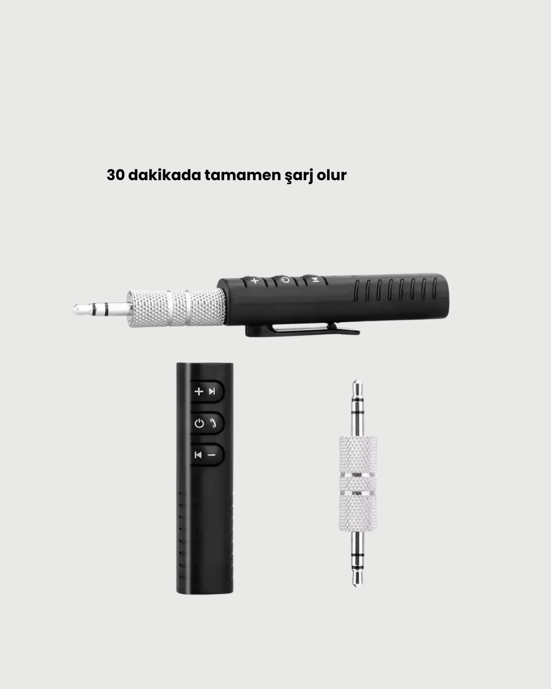 Najmaddin.com 4 806 700x875 Bluetooth 4.1 Ses Alıcısı – Kablolu Cihazları Kablosuz Hale Getirin najmaddin.com müziği özgürce dinlemenin keyfini çıkarırsınız.Üstelik cihaz yalnızca 30 dakikada şarj olur ve tek şarjla 4 saate kadar kesintisiz kullanım sunar. Kompakt boyutu (1.4 x 1.5 x 5.8 cm) sayesinde cebinizde ya da çantanızda kolayca taşıyabilirsiniz. Aracınızda