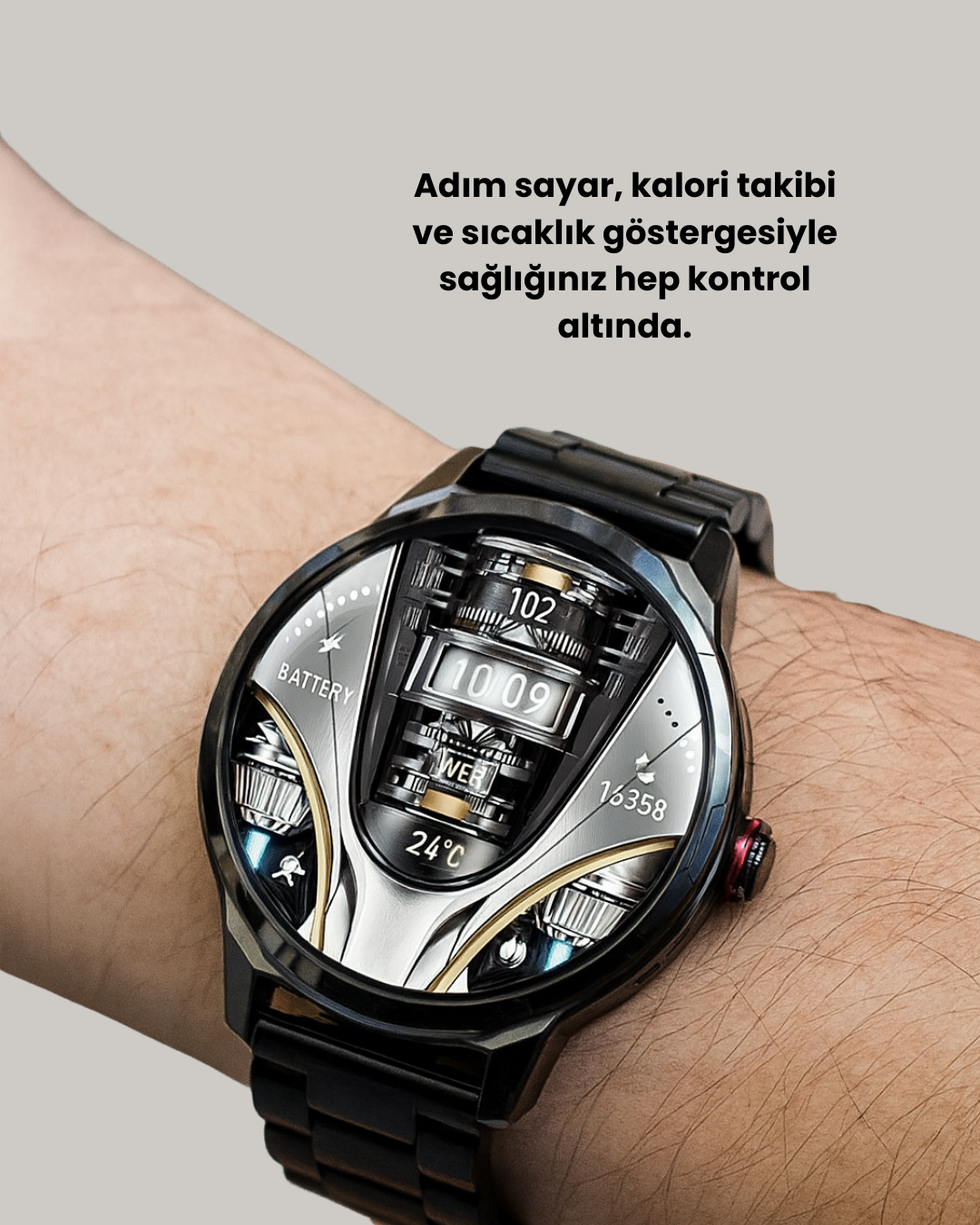 Najmaddin.com 6 1130 700x875 Şık Metal Kasa ve Değiştirilebilir Kordonlarla SW80 Smartwatch najmaddin.com güçlü bataryası ve verimli enerji yönetimi ile size gün boyu eşlik edecek en güvenilir akıllı saatlerden biridir.