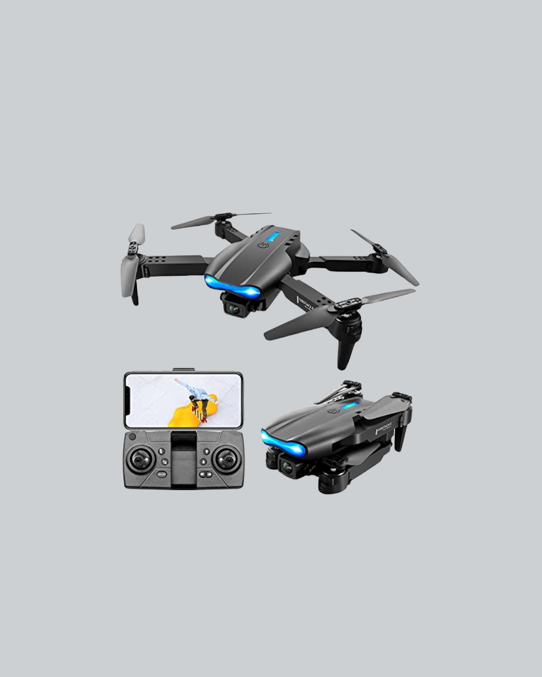 Najmaddin.com 6 1323 700x875 Katlanabilir 4K Kamera Drone Uzaktan Kumandalı Profesyonel Drone najmaddin.com dilediğiniz yerde fotoğraf ve video çekebilirsiniz. Başsız mod özelliği ise yön karışıklığını ortadan kaldırır ve yeni başlayanlar için kolay kullanım sağlar. Tek tuşla eve dönüş fonksiyonu da cihazınızı kaybetme riskini ortadan kaldırır.360° takla hareketleri