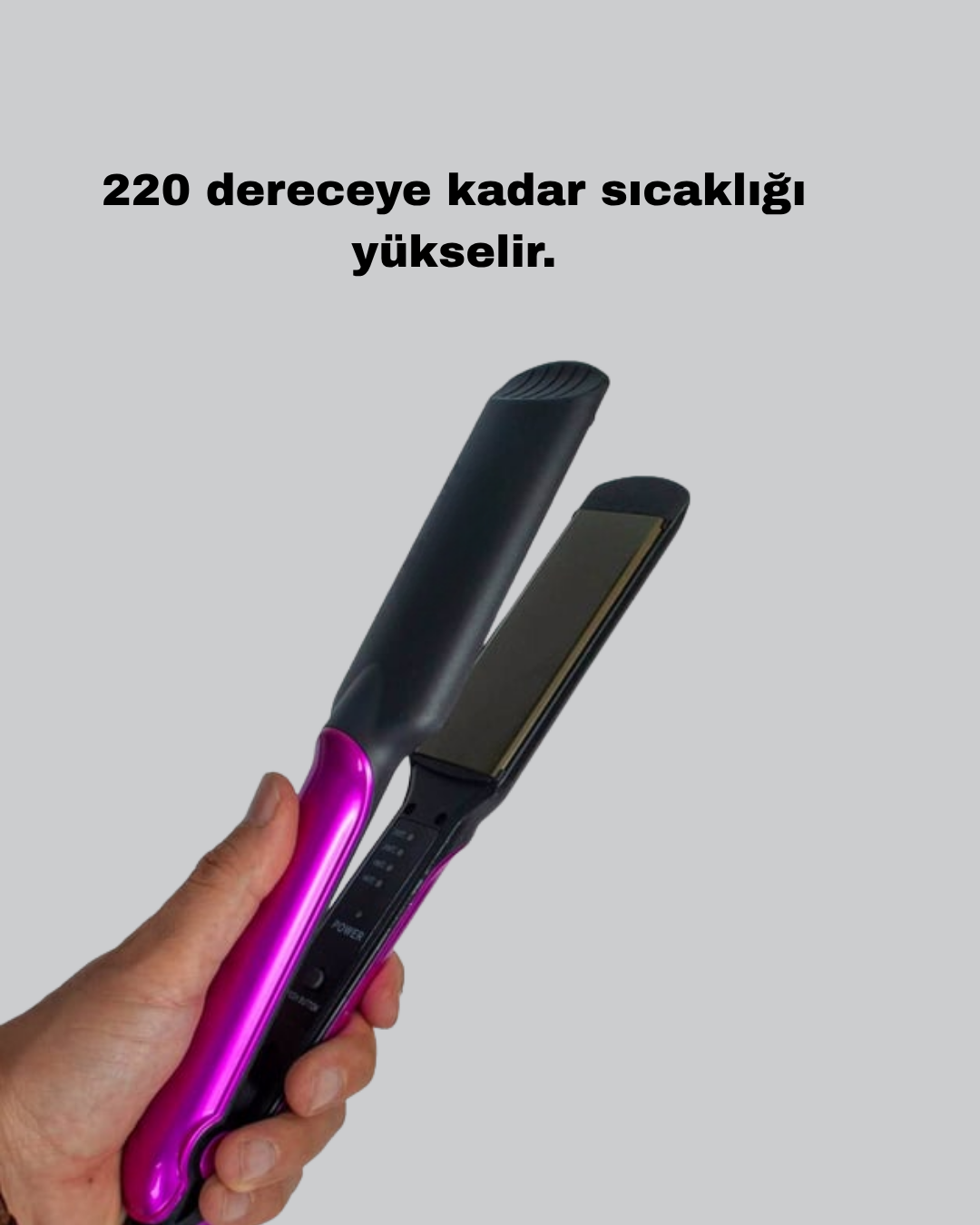 Najmaddin.com 6 134 700x875 Seramik Plakalı Saç Düzleştirici – Plaka Kilitli ve Elektriklenme Önleyici najmaddin.com cihazın zarar görmesini engeller ve güvenli saklama olanağı sağlar. Işıklı gösterge