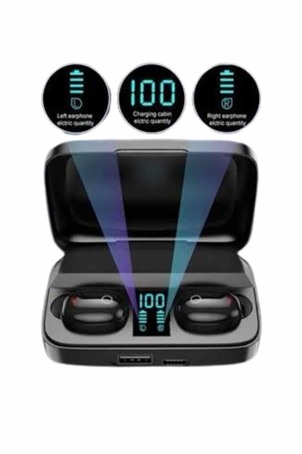 Najmaddin.com 6 1531 Kablosuz Dijital Göstergeli Çağrı Cevaplayabilen TWS 5.0 Bluetooth Kulaklık najmaddin.com 1800 mAh kapasiteli şarj kutusu kulaklıkları ortalama 22 kez yeniden şarj edebilme kapasitesine sahiptir. Ayrıca bu şarj kutusu