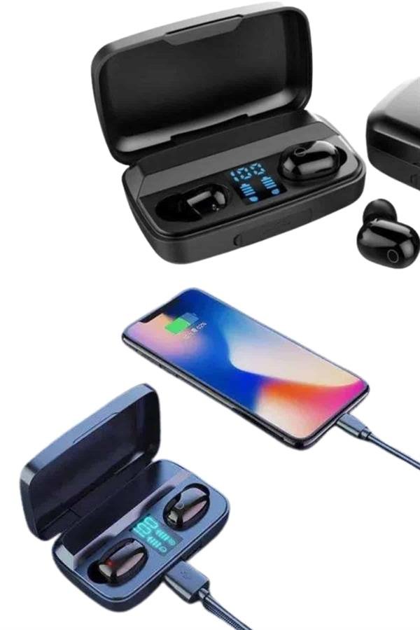 Najmaddin.com 6 1532 TWS Bluetooth Kulaklık 5.0 Bluetooth Bağlantılı Dokunmatik Kontrol Özelliği najmaddin.com müziği oynatmak veya durdurmak sadece bir dokunuşla mümkün hale gelir.Kulak içi formu