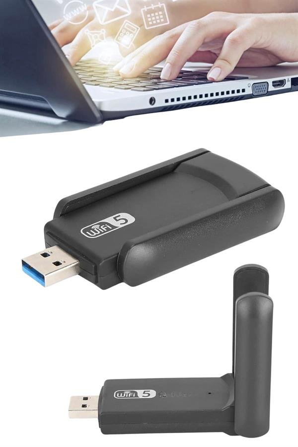 Najmaddin.com 6 1604 Wifi Adaptörü Bt5.0 Wifi 2'si Bir Arada Çift Bantlı Çift Anten najmaddin.com sinyal gücünü optimize ederek daha uzak mesafelerde dahi kararlı bir bağlantı sürdürmenizi sağlar. Böylece evin veya ofisin her köşesinden güçlü bir sinyal alabilir