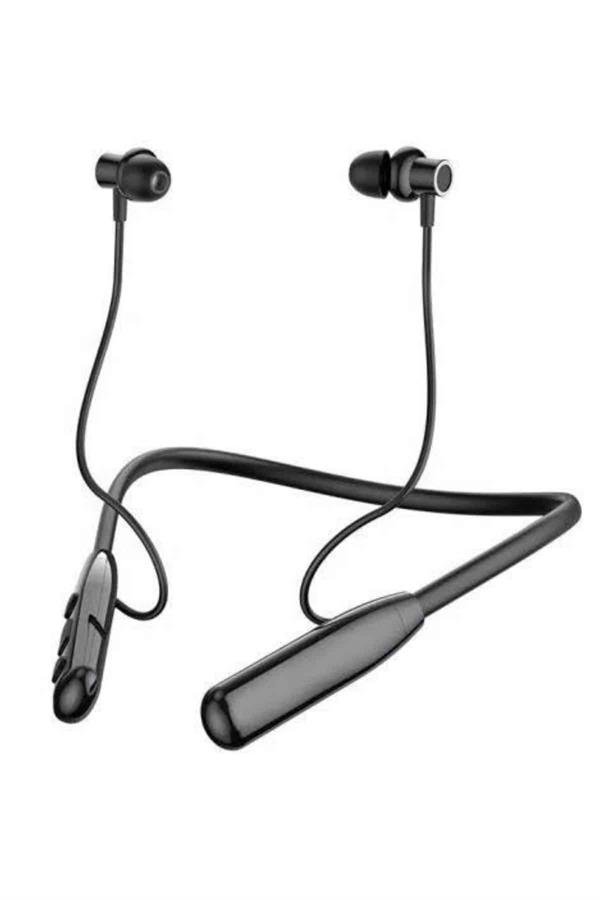 Najmaddin.com 6 1643 Boyun Askılı 100 Saat Kablosuz Kulaklık Göstergeli Bluetooth Kulaklık najmaddin.com anlık ses geri bildiriminin kritik olduğu durumlarda büyük avantaj sağlar.Kulağa 45 derecelik açıyla yerleşen tasarımı