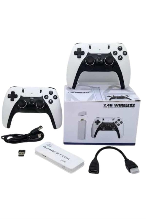 Najmaddin.com 6 1675 3D 4K 2000 Oyunlu Game Stick Oyun Konsolu Çift Konsol najmaddin.com büyük ekranda oyun keyfini katlayabilirsin.Kolay kurulum
