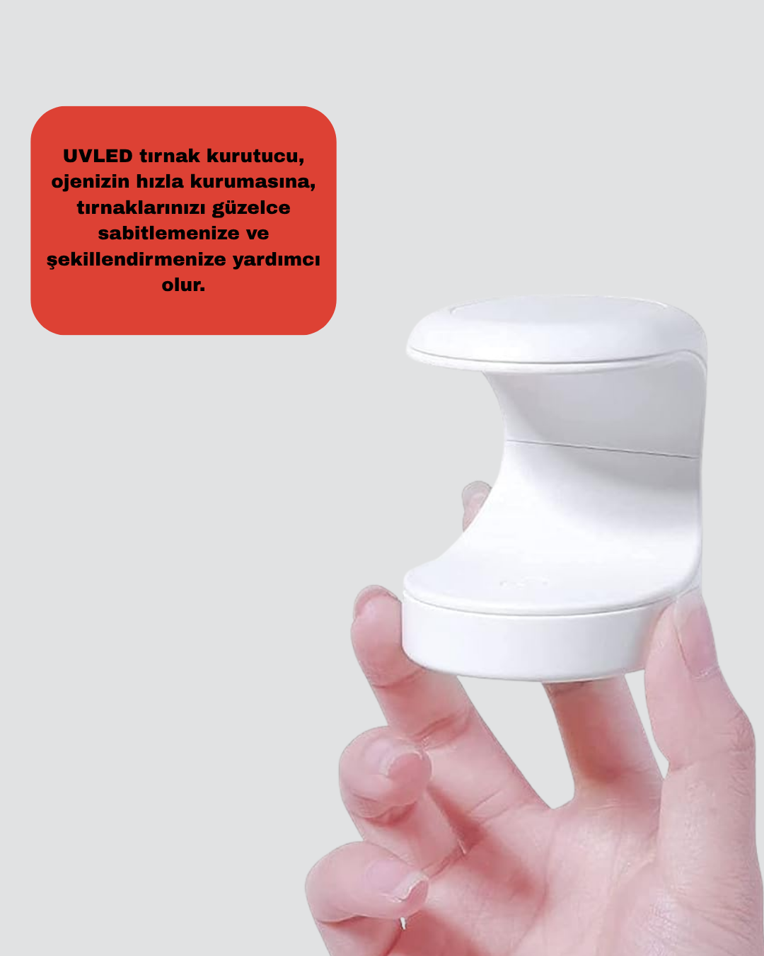 Najmaddin.com 6 2029 700x875 UV ve LED Jel Kurutmaya Uygun – Çift Dalga Boylu Mini Kurutucu najmaddin.com ojeyi uygulayın ve kurutmaya başlayın.UV ve LED jel kurutan