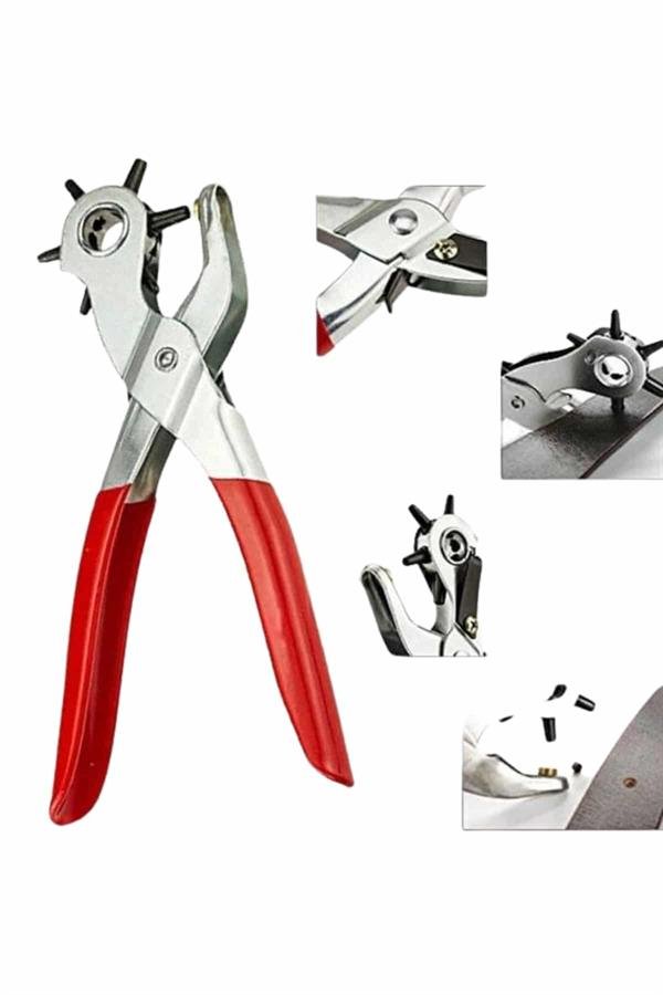 Najmaddin.com 6 212 Kemer Delme Pensesi Deri Delici Pensi Zımba 6 Farklı Boyutta najmaddin.com emniyet kilidi taşıma ve saklama sırasında ekstra güvenlik sunar. Ergonomik tasarımı sayesinde rahat kavrama imkanı sunan bu delme pensesi