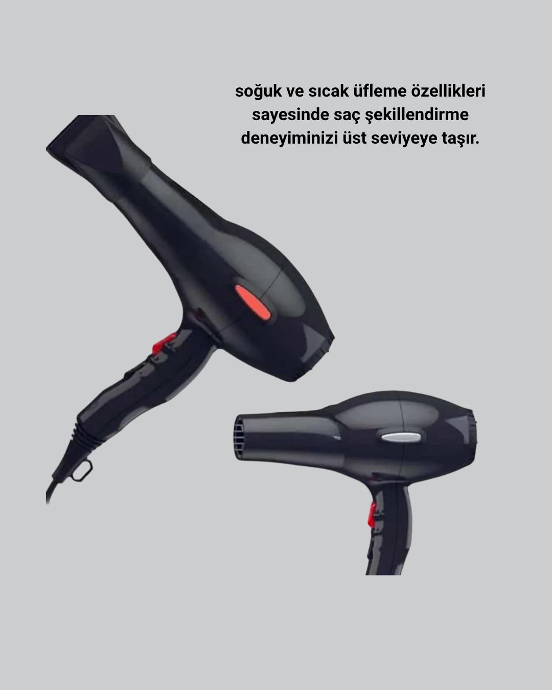 Najmaddin.com 6 2306 700x875 Profesyonel Saç Kurutma Makinesi – AC Motor Soğuk Üfleme 2 Hız Kademesi najmaddin.com uzun ömürlü kullanım garantisi sunar.Profesyonel salon kalitesini evinize getirirken