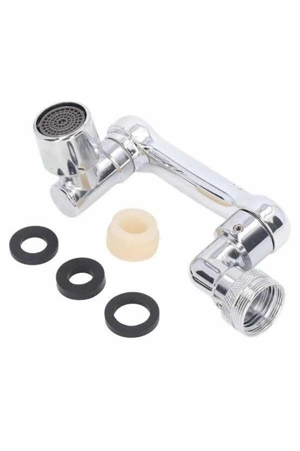 Najmaddin.com 6 44 Döndürülebilir Musluk Mutfak Banyo Musluk Ucu Başlığı 4 Filtreli najmaddin.com Döndürülebilir Musluk Mutfak Banyo Musluk Ucu Başlığı 4 Filtreli - Görsel 4