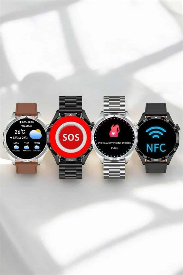 Najmaddin.com 6 461 Akıllı Saat Bildirim Görme Sesli Görüşme Çoklu Kordon GPS Takibi najmaddin.com gelen mesajlar ve çağrılar gibi önemli uyarıları kaçırmamanızı sağlar. Gri kasa rengi ile modern ve şık bir tasarıma sahip bu saat