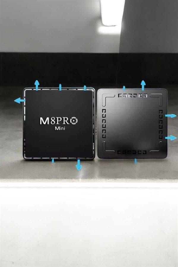 Najmaddin.com 1043 TV Box Çift Oyun Kollu 10000 Oyunlu Atari najmaddin.com M8Pro Mini 2