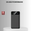 20.000 mAh hızlı şarj özellikli powerbank